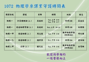 1072 課業守護天使