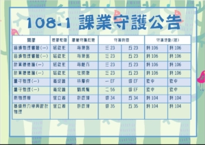 １０８課業守護天使