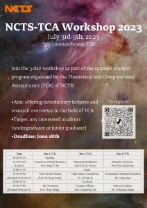 NCTS-TCA Workshop 2023