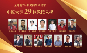 賀   楊桂周老師    蔡俊謙老師  入榜2025年 全球前2%頂尖科學家榜單！